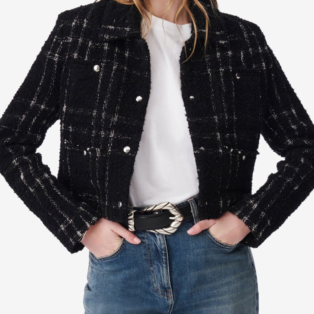 Iro Tweed Shacket - image 1